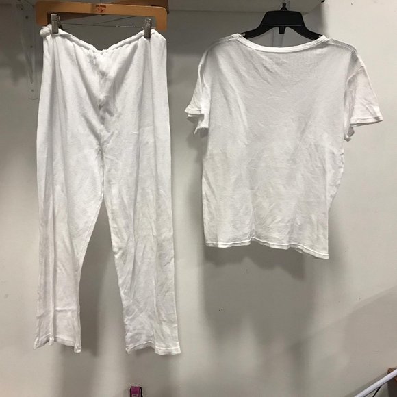 Reserved NWT CHRISTINA LEHR 2 pieces T shirt & Trouser pant tee Size 1 - Picture 2 of 3